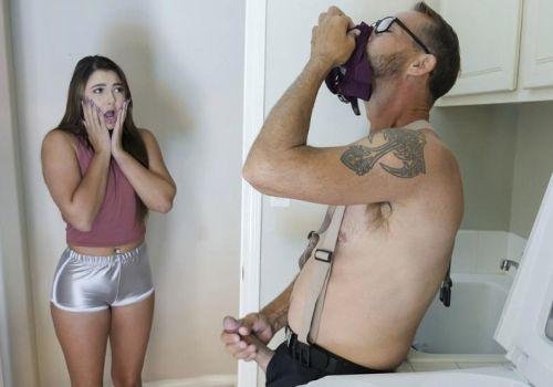 Cha kế cuồng nội y thiếu nữ, thủ dâm bùng nổ dục vọng